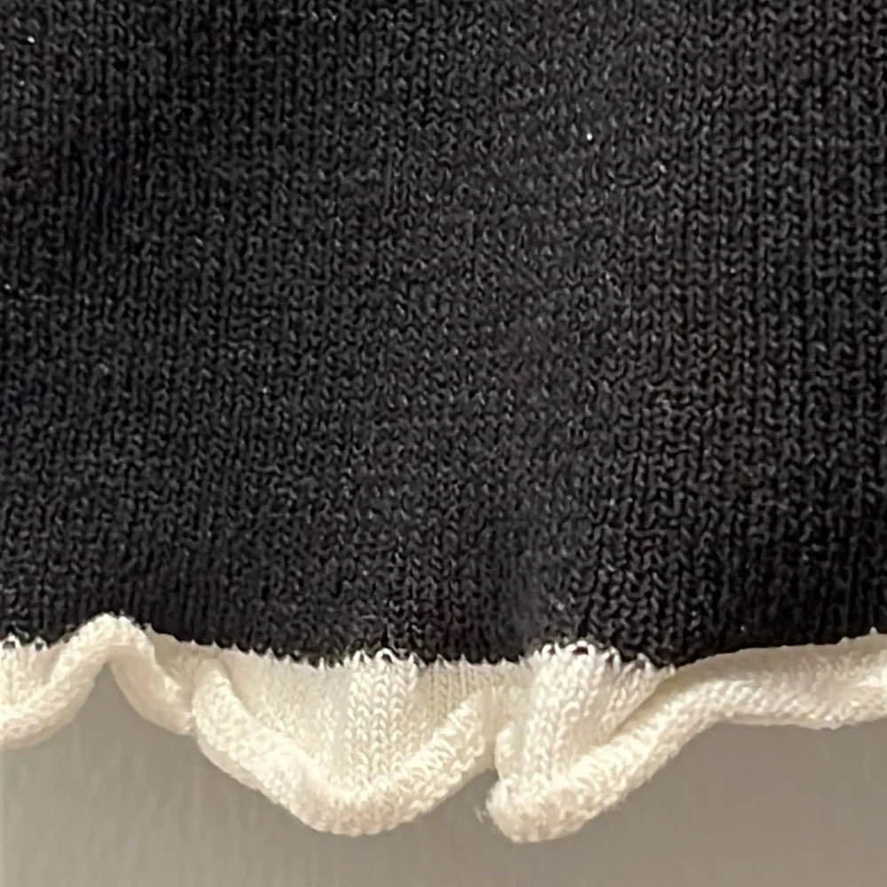 Jean Louis Francois Black Long Sleeve Dress Size S/M - Picture 11 of 13